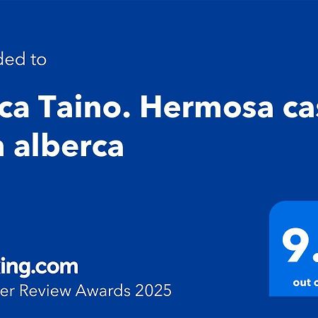 Finca Taino. Hermosa Casa Con Alberca ヒウテペック エクステリア 写真