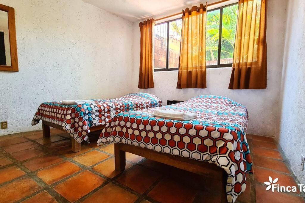 Finca Taino. Hermosa Casa Con Alberca ヒウテペック エクステリア 写真