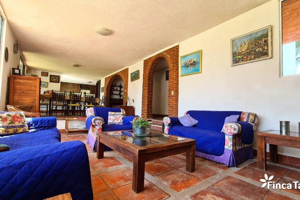 Finca Taino. Hermosa Casa Con Alberca ヒウテペック エクステリア 写真