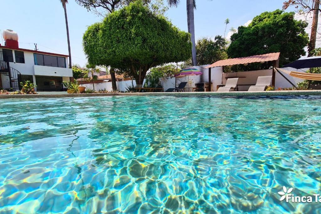 Finca Taino. Hermosa Casa Con Alberca ヒウテペック エクステリア 写真