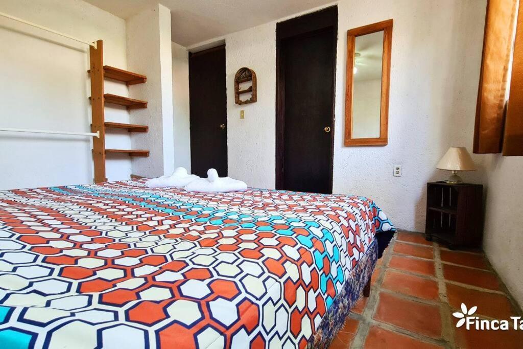 Finca Taino. Hermosa Casa Con Alberca ヒウテペック エクステリア 写真