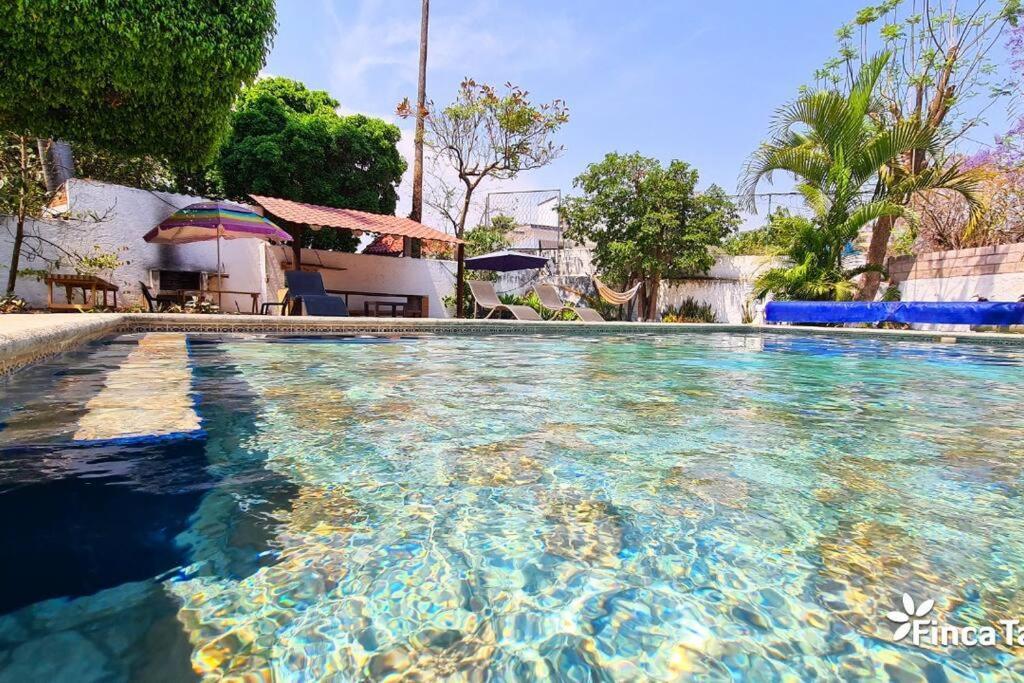 Finca Taino. Hermosa Casa Con Alberca ヒウテペック エクステリア 写真