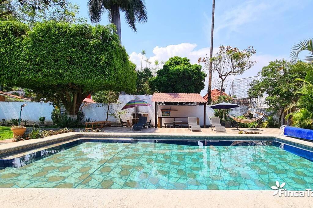 Finca Taino. Hermosa Casa Con Alberca ヒウテペック エクステリア 写真