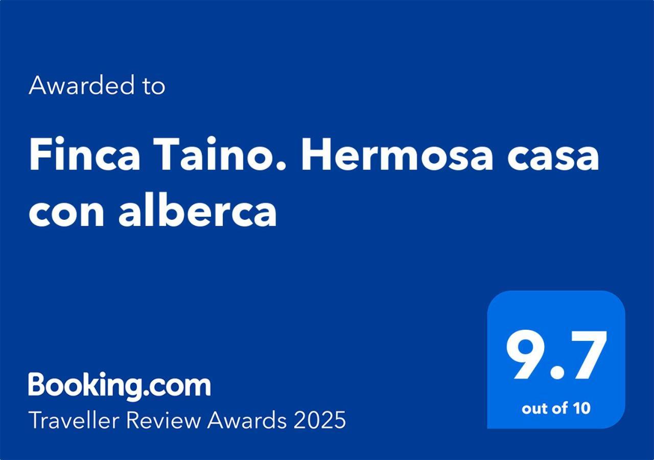 Finca Taino. Hermosa Casa Con Alberca ヒウテペック エクステリア 写真